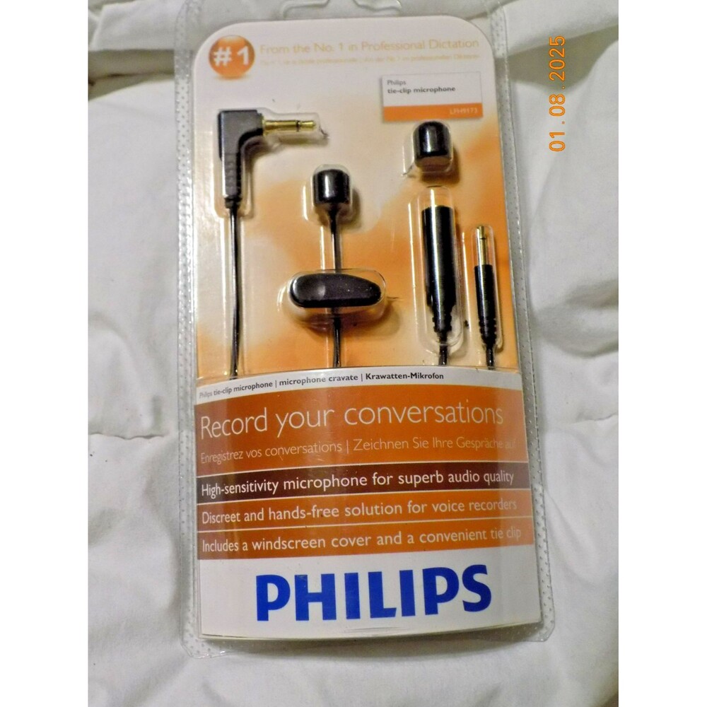 New Philips record your conversation microphone